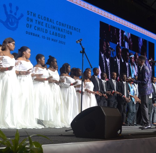 choir on stage